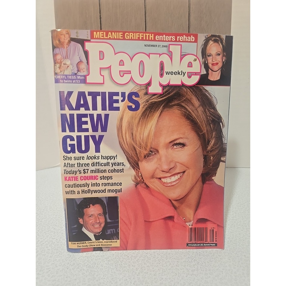 NOVEMBER 27 2000 PEOPLE magazine‎ - KATIE COURIC, Cher